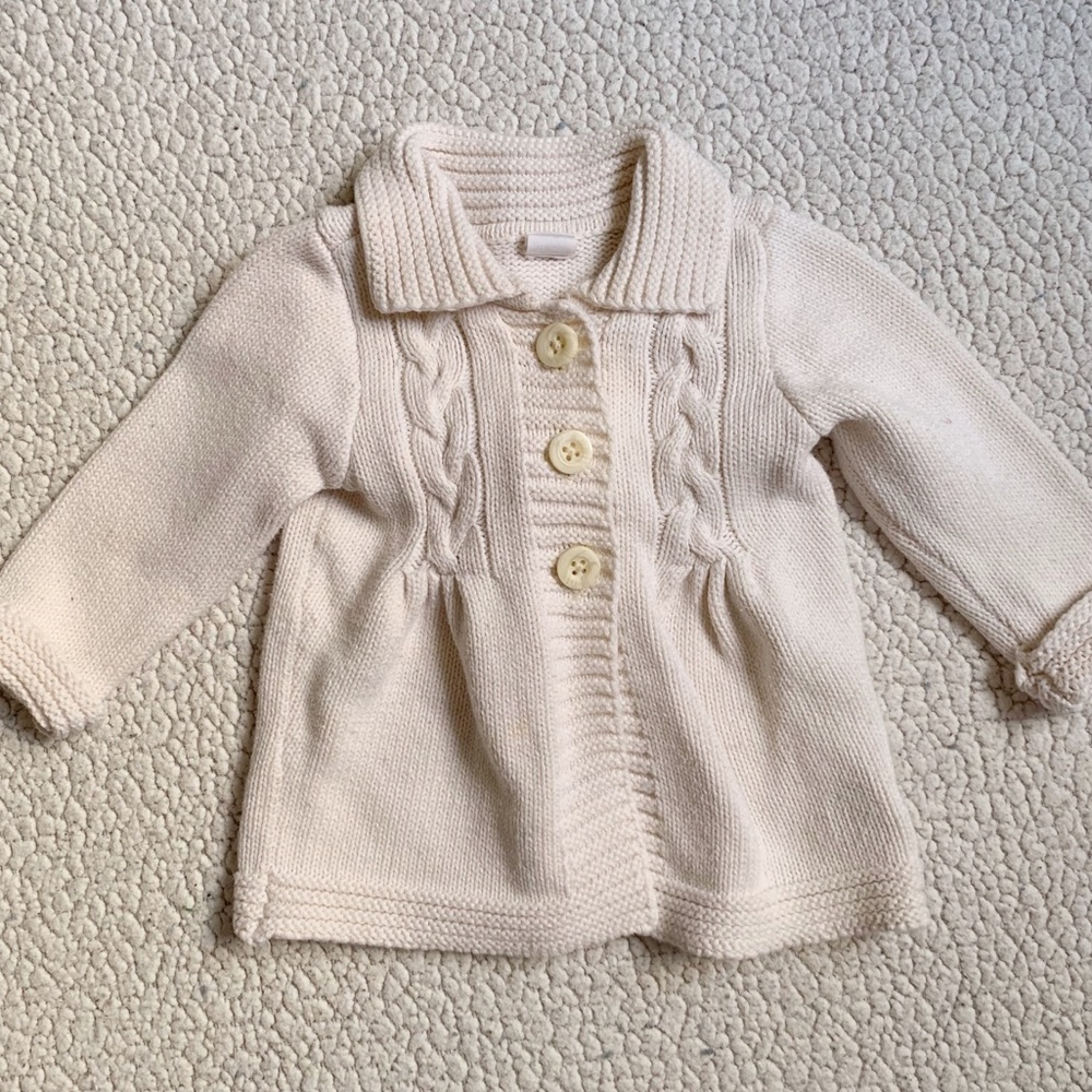 3-6 months cardigan sweater